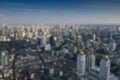 Bangkok High Angle View -blur photo background