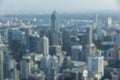 Bangkok High Angle View -blur photo background