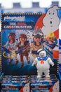 Bangkok - Jan 12, 2019 : A photo of a ghostbusters marshmallow man toy from the playmobil. Stay Puft Marshmallow man is a