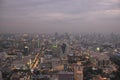 Bangkok landscape, View from Bayoke Sky Tower Royalty Free Stock Photo