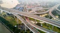 Bangkok large road interchange