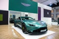 BANGKOK - MARCH 21 : Aston Martin Vantage Roadster on display at Bangkok International Motor Show 2023 on March 21, 2023 in