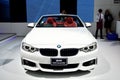 BANGKOK - March 26 : BMW 420i convertible on DisPlay at 36th Ban Royalty Free Stock Photo