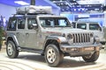 BANGKOK-march 21 jeep wranger in moter show 21 at The44th Bangkok International Motor Show 2023 in Bangkok, Thailand