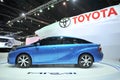 BANGKOK-MARCH 29 toyota mirai at The 36th Bangkok International Motor Show 2015 on March 29, 2015