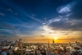 Bangkok metropolis cityscape