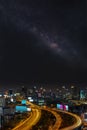 Bangkok at night Royalty Free Stock Photo