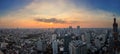 Bangkok panorama Royalty Free Stock Photo