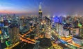 Bangkok panorama Royalty Free Stock Photo