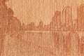 Bangkok pattern on wood texture Royalty Free Stock Photo