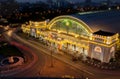 Bangkok Railway Station at night time,Bangkok, Thailand.