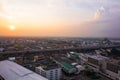 Bangkok Rangsit Thailand Cityscape. Royalty Free Stock Photo