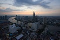 bangkok river view Royalty Free Stock Photo