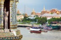 Bangkok river view Royalty Free Stock Photo