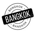 Bangkok rubber stamp Royalty Free Stock Photo