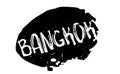 Bangkok rubber stamp Royalty Free Stock Photo