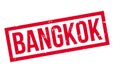 Bangkok rubber stamp Royalty Free Stock Photo