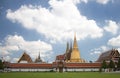 Beautiful Grand Palace and Wat Phra Kaeo - Bangkok, Thailand-3 Royalty Free Stock Photo