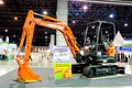 BANGKOK - September 21 : KUBOTA Super Series2 KX91-3 Multi excavator on display at Construction & Building Technology