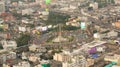 Bangkok skyline in the business center area Is one of the largest cities in Asia Royalty Free Stock Photo