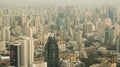 Bangkok skyline in the business center area Is one of the largest cities in Asia Royalty Free Stock Photo