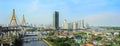 Bangkok skyline Royalty Free Stock Photo