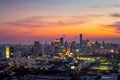 Bangkok skyline Royalty Free Stock Photo