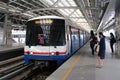 Bangkok Skytrain, BTS BANGKOK, Thailand, April  21,2021 Royalty Free Stock Photo