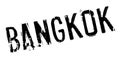 Bangkok stamp rubber grunge Royalty Free Stock Photo