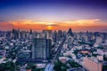 Bangkok Sunset Royalty Free Stock Photo