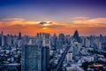 Bangkok Sunset Royalty Free Stock Photo