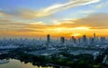 Bangkok sunset Royalty Free Stock Photo