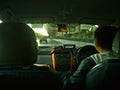 Bangkok Taxi driver Morning Ride