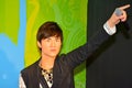 Jay Chou wax figure at Madame Tussauds in Bangkok, Thailand