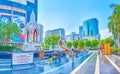 The popular shrine among lonely people, Bangkok, Thailand