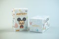 Bangkok, Thailand - April 12, 2021 : Mickey Mouse Family Figure Blind Box Collection, New version 10 tousles types is random