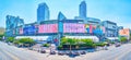 Panorama of CentralWorld shopping mall, Bangkok, Thailand