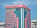 BANGKOK THAILAND-08 APRIL 2019:Prince Palace Hotel building is located in Bobae district in Bangkok