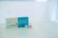 Bangkok,Thailand,April 6th ,2018,package of Infanrix Hexa or muli vaccine