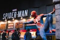 Bangkok, Thailand - Aug 18, 2018: New Spider-Man PS4 game event in PlayStation Experience SEA South East Asia 2018