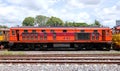 Alsthom locomotive 4103 on a siding in Bangkok