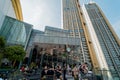 BANGKOK, THAILAND - 07 August, 2023: Exterior view of Starbucks at Iconsiam