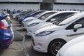 Bangkok, Thailand : August 31, 2016 - ford's car user in thailand get a flash mob at Nang Leang Racecourse