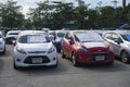 Bangkok, Thailand : August 31, 2016 - ford's car user in thailand get a flash mob at Nang Leang Racecourse