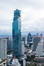 BANGKOK, THAILAND - AUGUST 31, 2016: at MahaNakhon skyscraper in Bangkok.