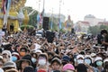 Meny thousand of anti-government protesters at Democracy Monument.