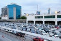 Parking area for passengers at BTS Sky train Mochit Station