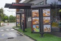 Picture Bangkok, Thailand - August 9, 2023: Signage of the famous fast food merchant McDonald\'s. Paseo Park Kanchanapisek