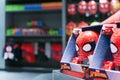 Bangkok, Thailand - August 11, 2018 - Spider Man toys selling at The marvel experience superstore in Bangkok Thailand