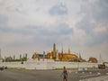 Wat phra kaew temple at bangkok city Thailand.Wat Phrakeaw Temple is the main Temple of bangkok Capital of Thailand